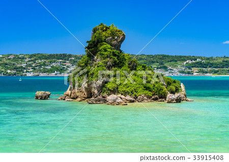<沖繩縣> Kouri島，自然風光 33915408
