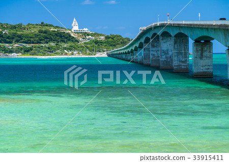 <沖繩縣> Kouri島，自然風光 33915411