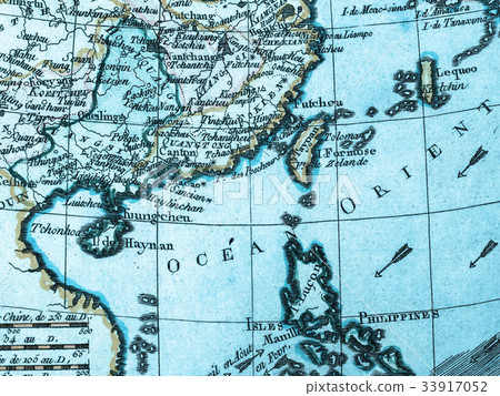 舊地圖東亞 33917052