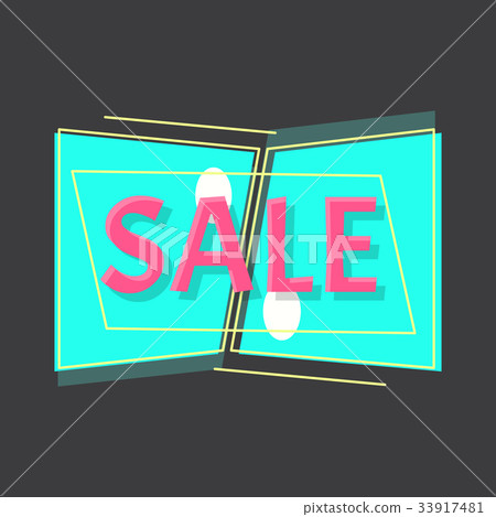 Flat vector sale discount symbol Flat vector sale discount symbol 33917481
