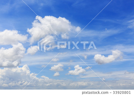 cloudy on blue sky cloudy on blue sky 33920801