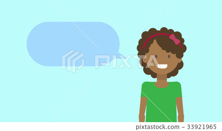 African American Teenage Girl Happy Smiling With 33921965