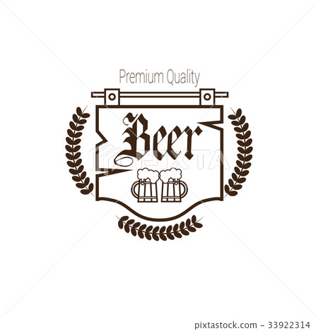 Oktoberfest Beer Festival Logo Holiday Decoration Oktoberfest Beer Festival Logo Holiday Decoration 33922314