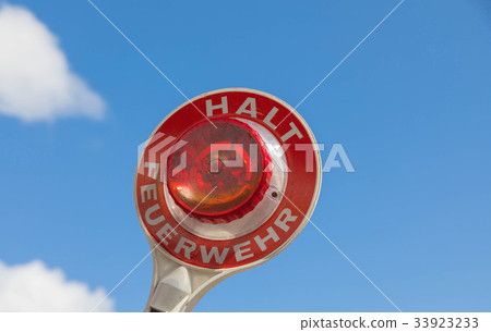 Stop trowel of the german fire Brigade - Red Light Stop trowel of the german fire Brigade - Red Light 33923233