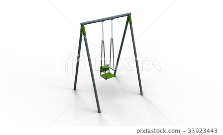 swing 3d illustration render swing 3d illustration render 33923443