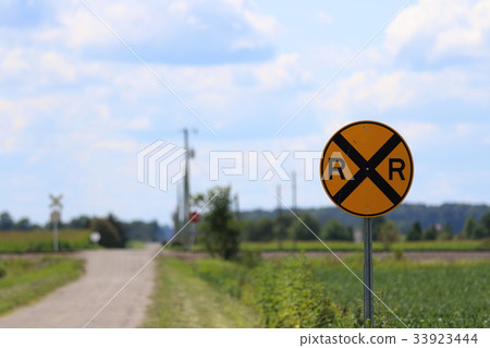 American sign "crossing attention" 33923444
