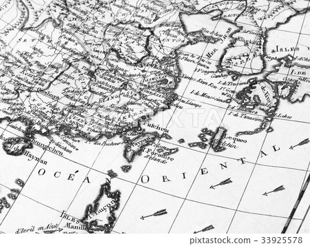 舊地圖東亞 33925578