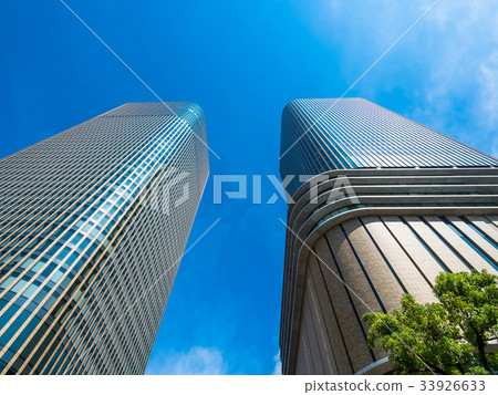 Skyscrapers in Nakanoshima, Osaka Skyscrapers in Nakanoshima, Osaka 33926633