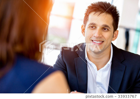 Businessman at the office 33933767