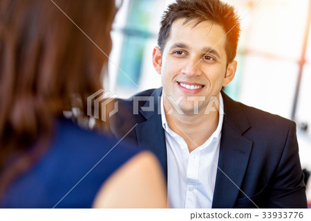 Businessman at the office 33933776