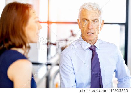 Businessman at the office Businessman at the office 33933893