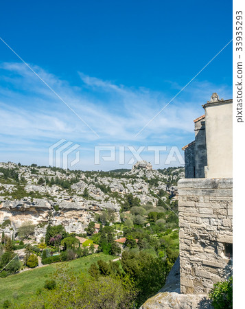 Landscape view from Les Baux-de-provence 33935293