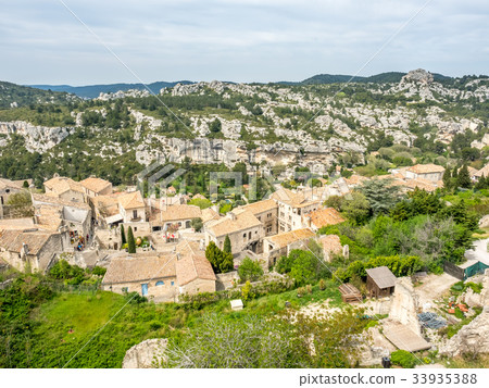 Village of Les Baux-de-provence, France 33935388