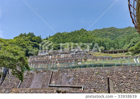 Trace of the Shinto farm field procurement site (August Hyogo Prefecture Asago-shi) Trace of the Shinto farm field procurement site (August Hyogo Prefecture Asago-shi) 33938639
