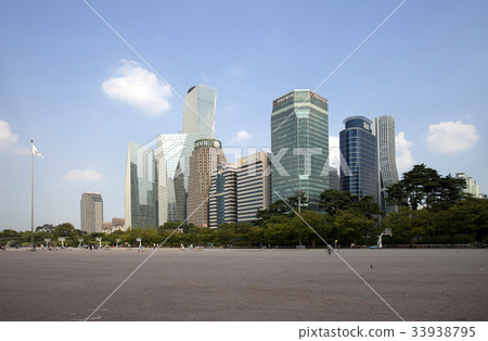 Seoul International Finance Center, Shinhan Investment Tower, KTB Building, Nonghyup Investment & Securities Building, Securities, Yeouido Park, Yeouido, Yeongdeungpo-gu, Seoul 33938795