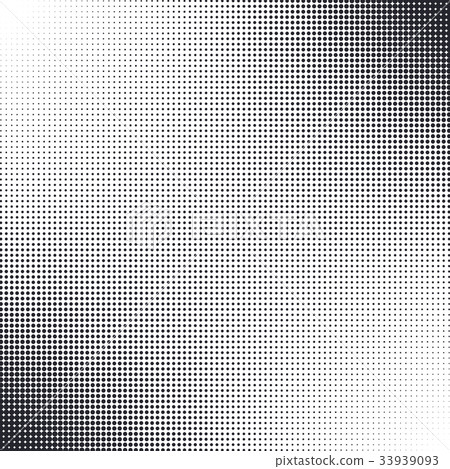 Vector abstract dotted halftone texture 33939093