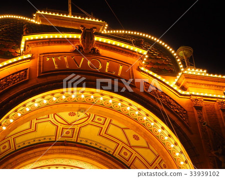 蒂沃利花園，哥本哈根，丹麥，斯堪的那維亞 33939102