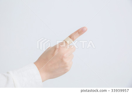 手指貼上石膏 33939957