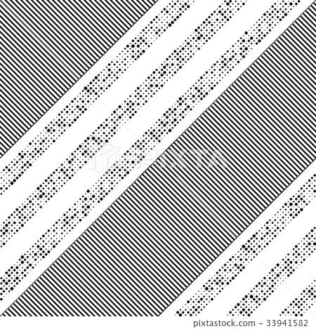 Seamless Diagonal Stripe Pattern - Stock Illustration [33941582] - PIXTA