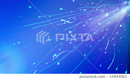 Flying particles with radiant traces in cyberspace Flying particles with radiant traces in cyberspace 33943001