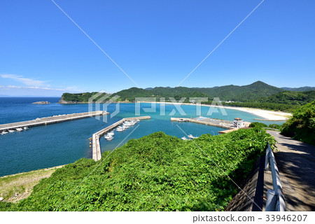 熊本縣天草市高濱港13佛公園Shiratsuruhama海灘 33946207