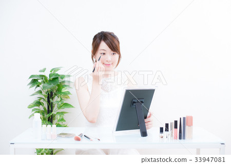 化妝眼線女人 化妝眼線女人 33947081