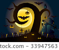 Halloween vector background. 33947563