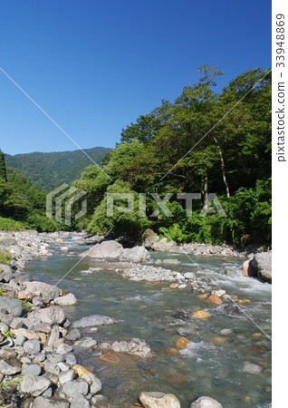 新潟Itoigawa天然紀念物“Otakigawa Kodama生產區”Jade的故鄉Otakigawa Itoigawa geosite 33948869