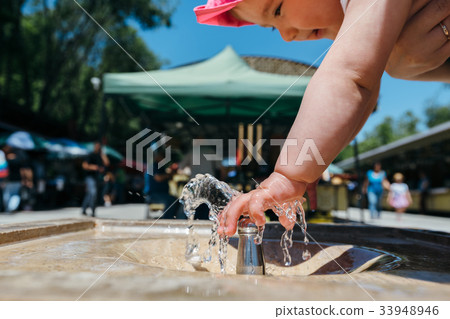 Republic of Armenia. Baby hand and Armenian 33948946