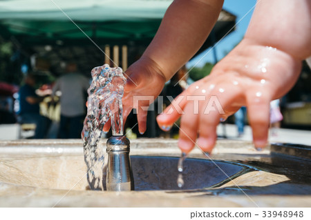 Republic of Armenia. Baby hands and Armenian Republic of Armenia. Baby hands and Armenian 33948948
