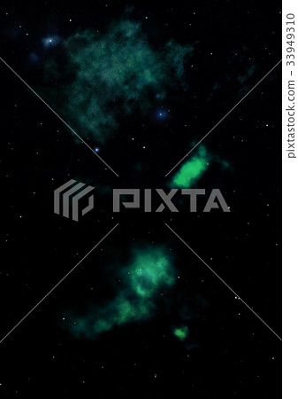 Star field in space and a nebulae 33949310