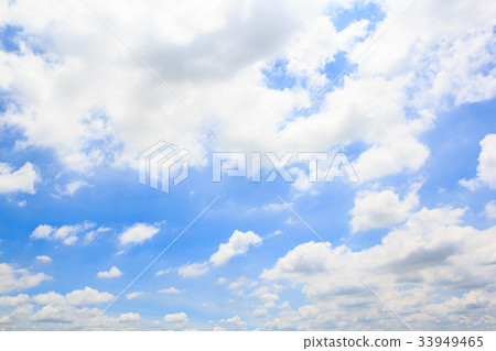 Blue sky with cloud background Blue sky with cloud background 33949465