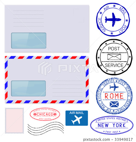 Envelopes with postmarks Envelopes with postmarks 33949817