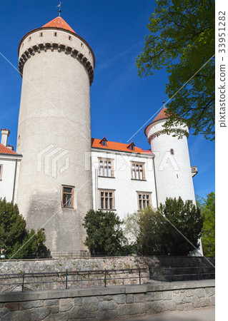Towers of Konopiste castle, Czech Republic 33951282