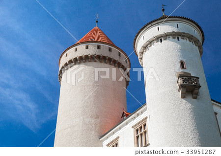 Konopiste castle towers, Czech Republic Konopiste castle towers, Czech Republic 33951287