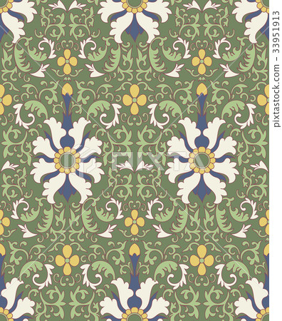 Seamless background vintage retro pattern Seamless background vintage retro pattern 33951913