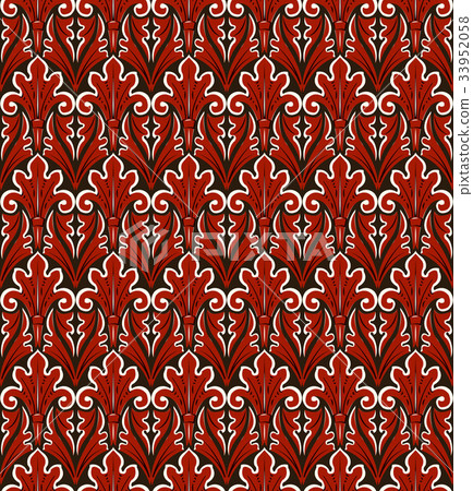 Seamless background vintage retro pattern 33952058