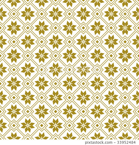 Seamless background vintage retro pattern 33952484