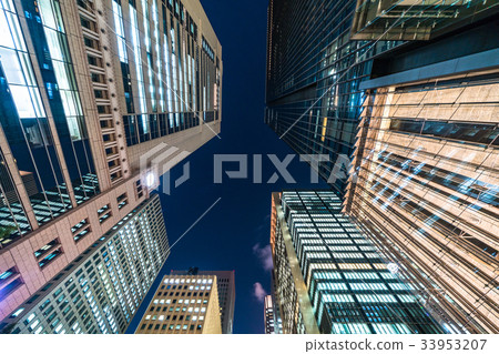 <<Tokyo>> Marunouchi/city night view <<Tokyo>> Marunouchi/city night view 33953207