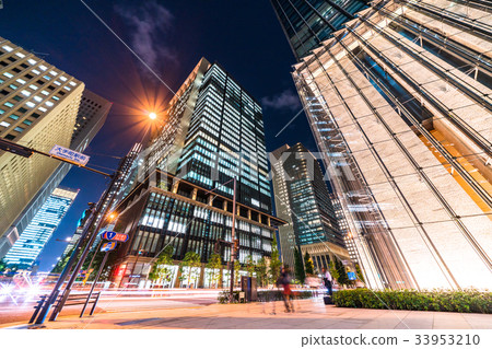 《東京》丸之內/城市夜景 《東京》丸之內/城市夜景 33953210