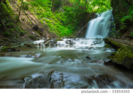 [Gunma Prefecture] Otaki Asama Falls, a famous waterfall in Karuizawa 33954305