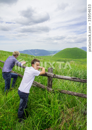 德國人在阿蘇觀光 33954633