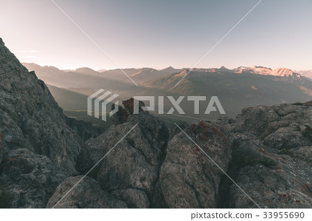 Alpine meadow and pasture Alpine meadow and pasture 33955690