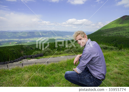 德國人在阿蘇觀光 33955774