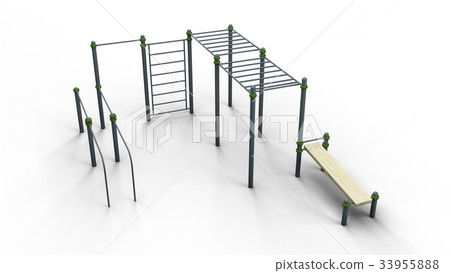 street sport 3 rack 3d illustration render street sport 3 rack 3d illustration render 33955888