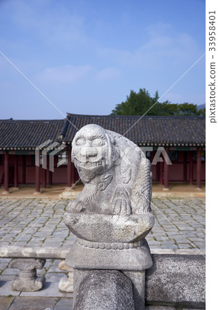 Statue, animal, Gyeongbok Palace 33958401