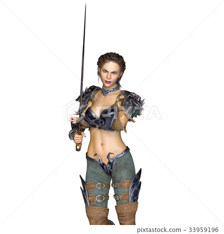 Female knight Female knight 33959196