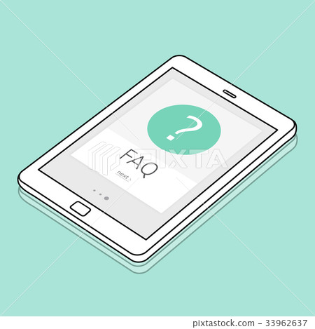 FAQ Customer Service Help Support Exclamation Graphic 33962637