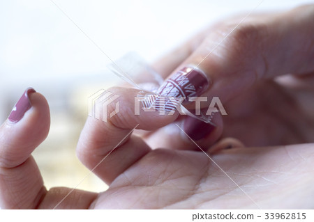 彩繪指甲，美甲，指甲，塗装爪、爪、釘、Painted nails, nails 33962815