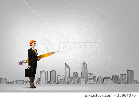 Woman architect Woman architect 33964070